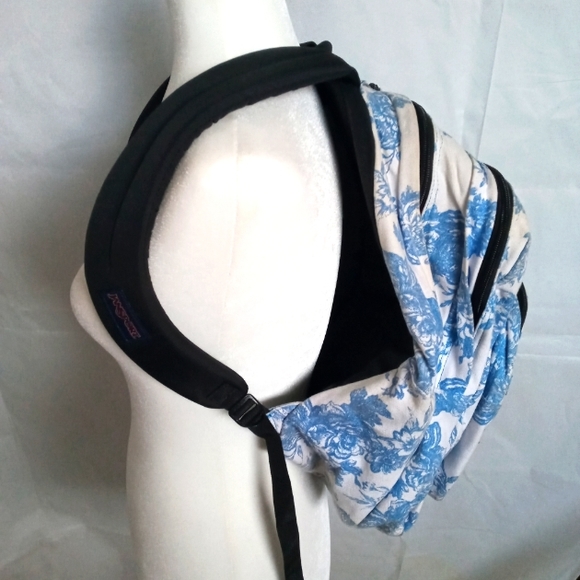 Jansport Backpack Multifunctional Blue Motiff - Picture 2 of 5